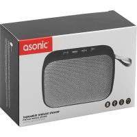 ASONIC AS-02 Gümüş Bluetooth 3W TF/USB Destekli Speaker